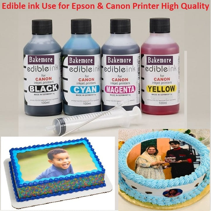 EDIBLE INK FOR CANON & EPSON