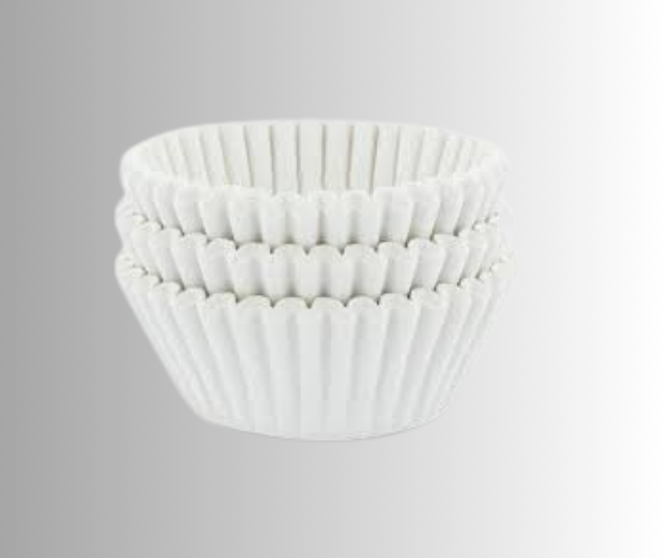 White Large Cupcake Liner 2.5 inch and 150 Above PCS in a pack Excellent Quality