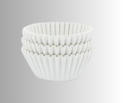 White Large Cupcake Liner 2.5 inch and 150 Above PCS in a pack Excellent Quality