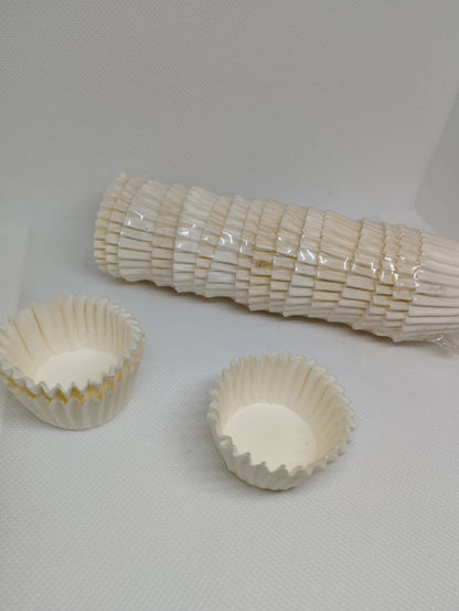 White Cupcake Liner from 150 above PCS 1.5 inch Excellent Quality