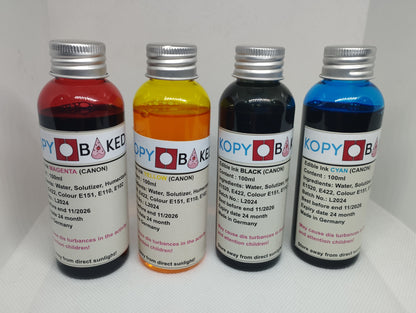 Edible Ink For Epson & Canon Printer Excellent Quality And Bright Color Shade