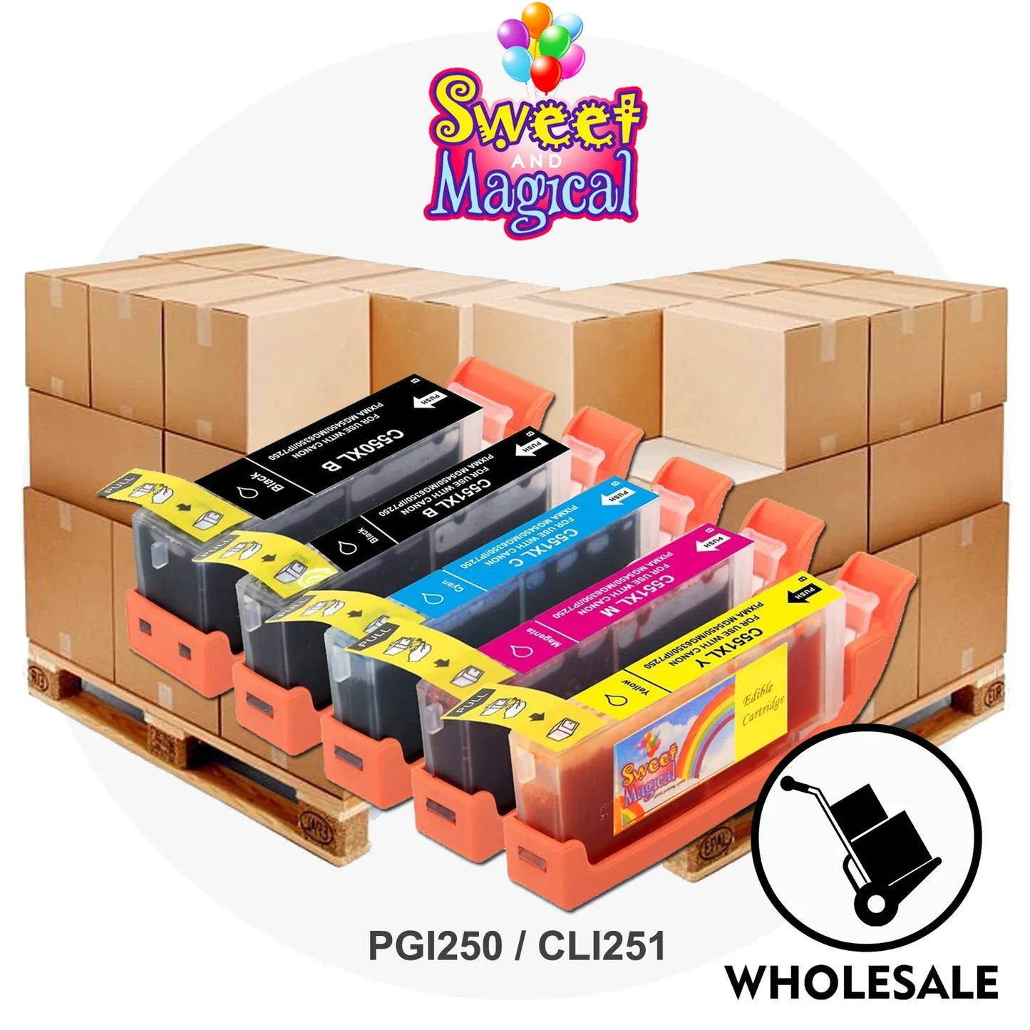 Edible Cartridges  For Canon Edible Printer For Cakes Excellent Quality